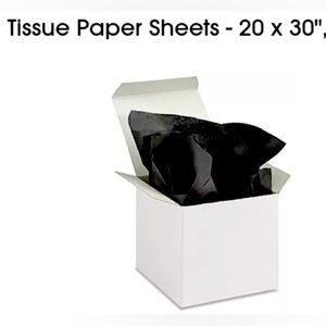 TISSUE Paper | 20x30| Black | 35 Sheets